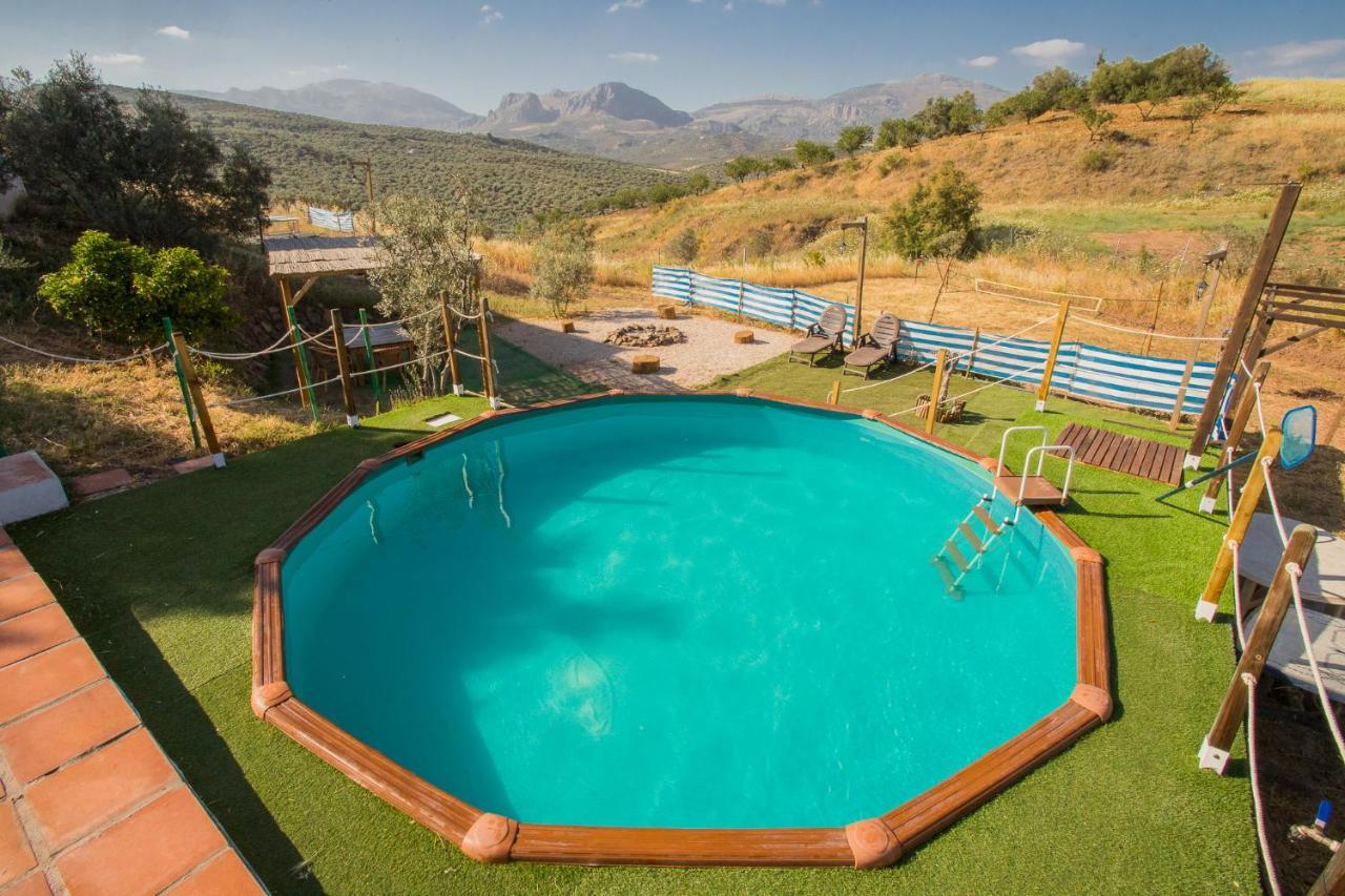 Finca Pil - Casa Rural Con Piscina Vendégház Ríogordo Kültér fotó