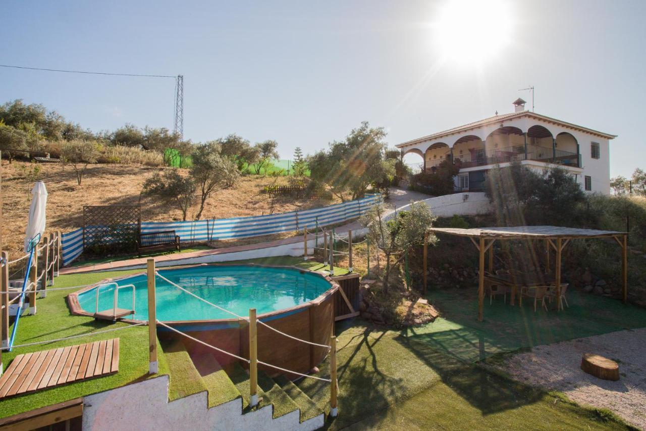Finca Pil - Casa Rural Con Piscina Vendégház Ríogordo Kültér fotó