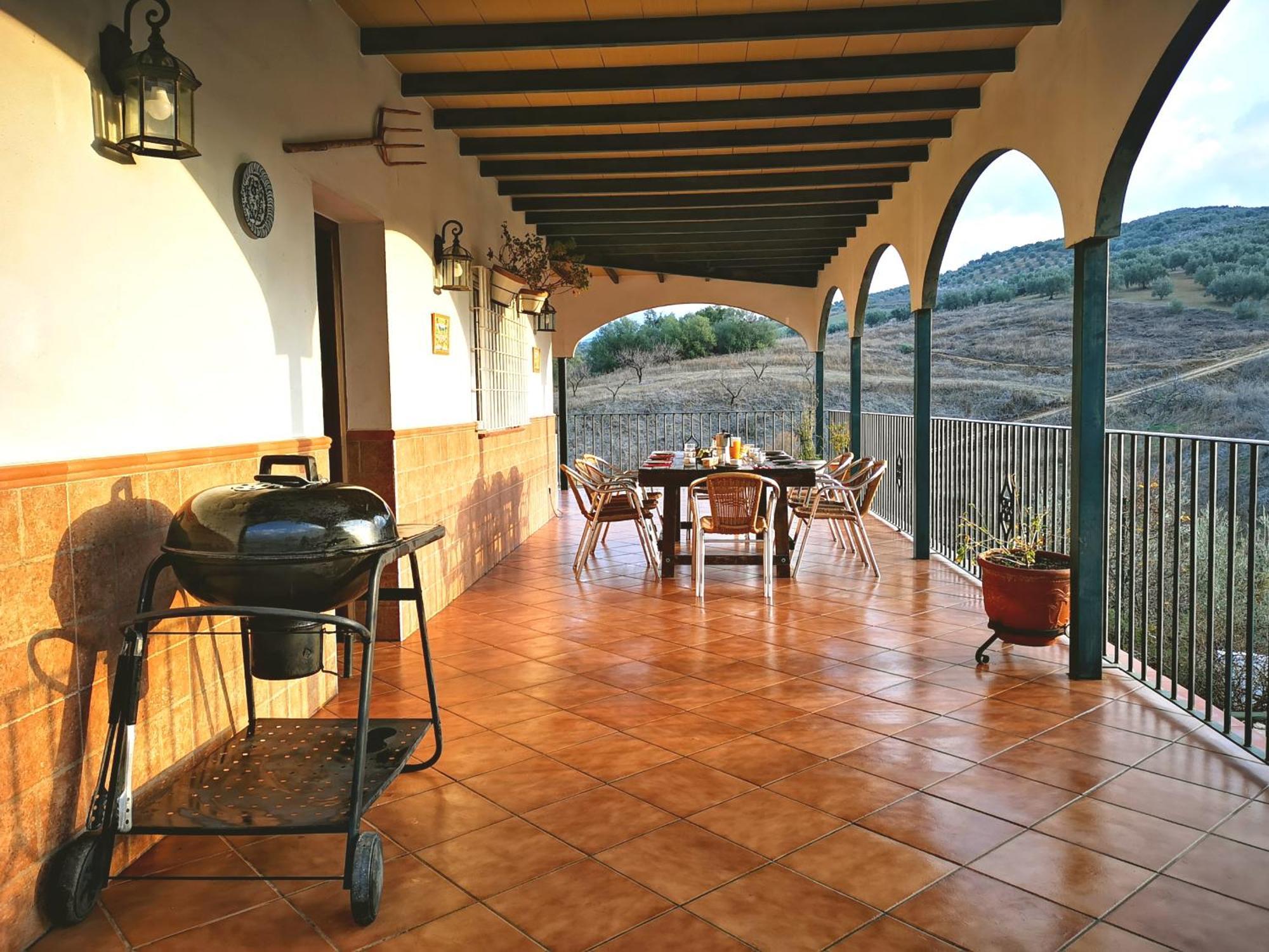 Finca Pil - Casa Rural Con Piscina Vendégház Ríogordo Kültér fotó