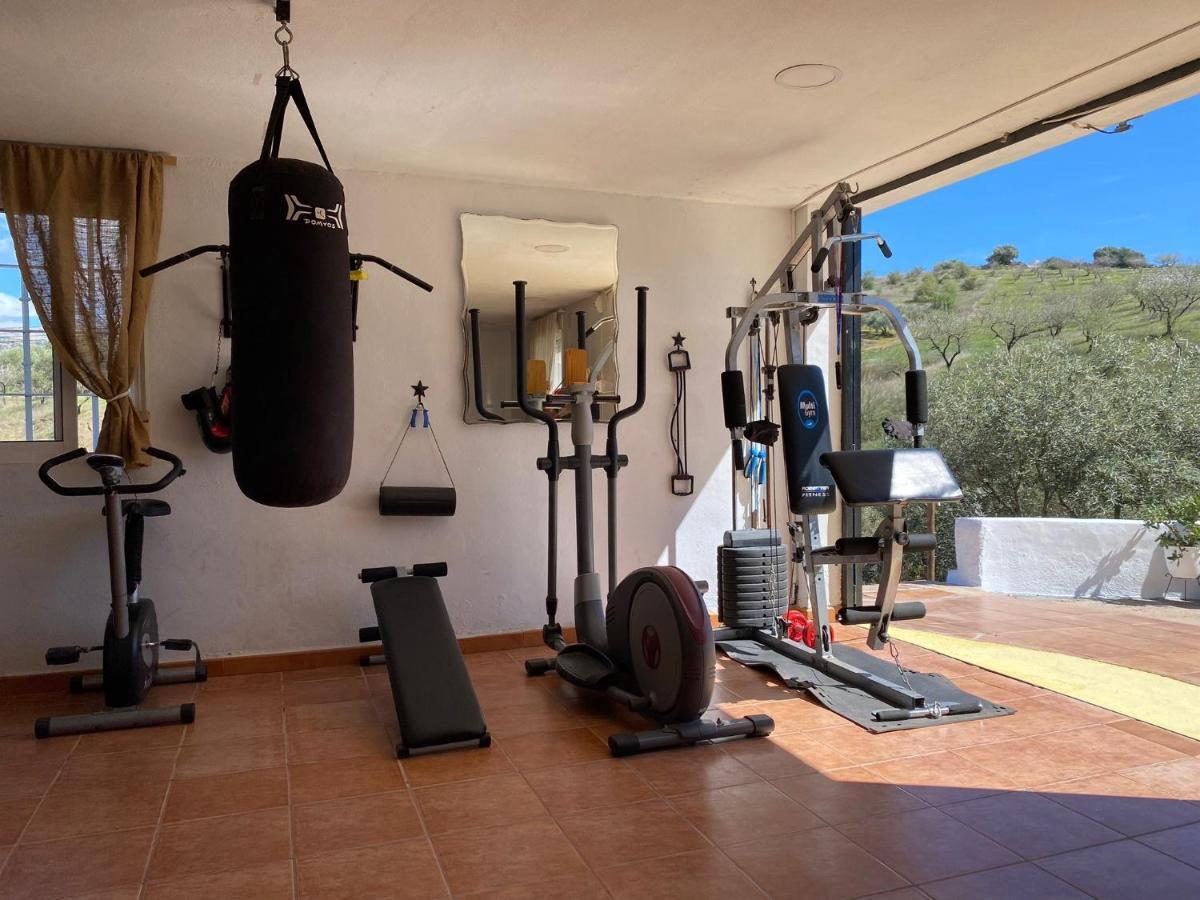 Finca Pil - Casa Rural Con Piscina Vendégház Ríogordo Kültér fotó